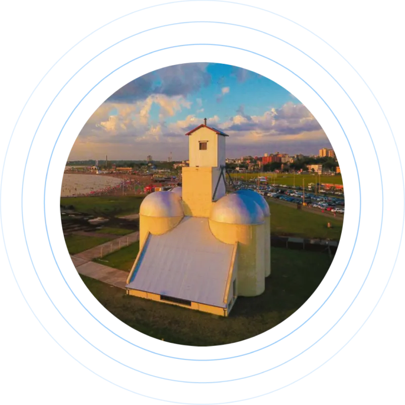 Planets and space exploration themed illustration