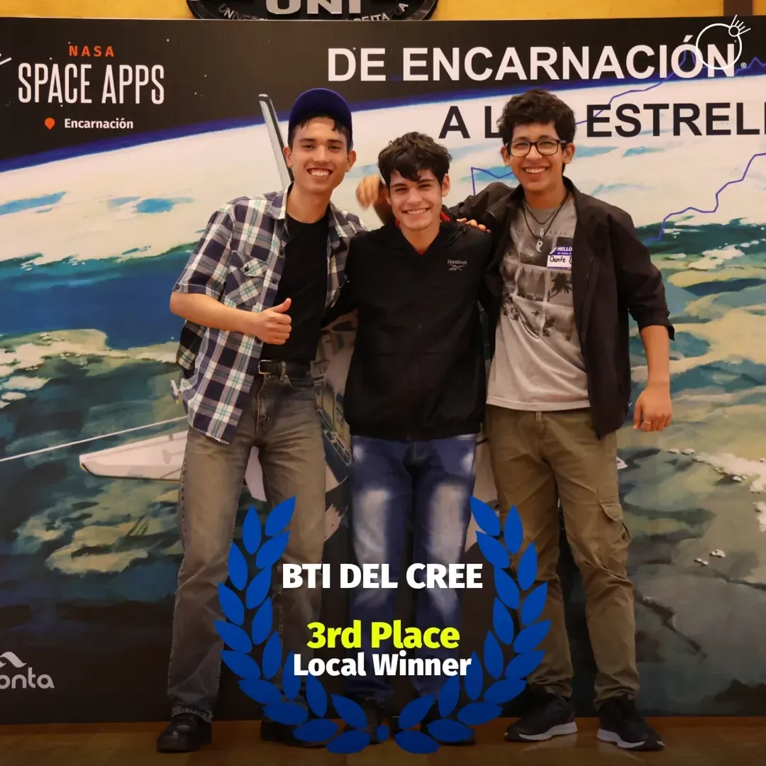 Equipo ganador BTI DEL CREE, 3º LUGAR