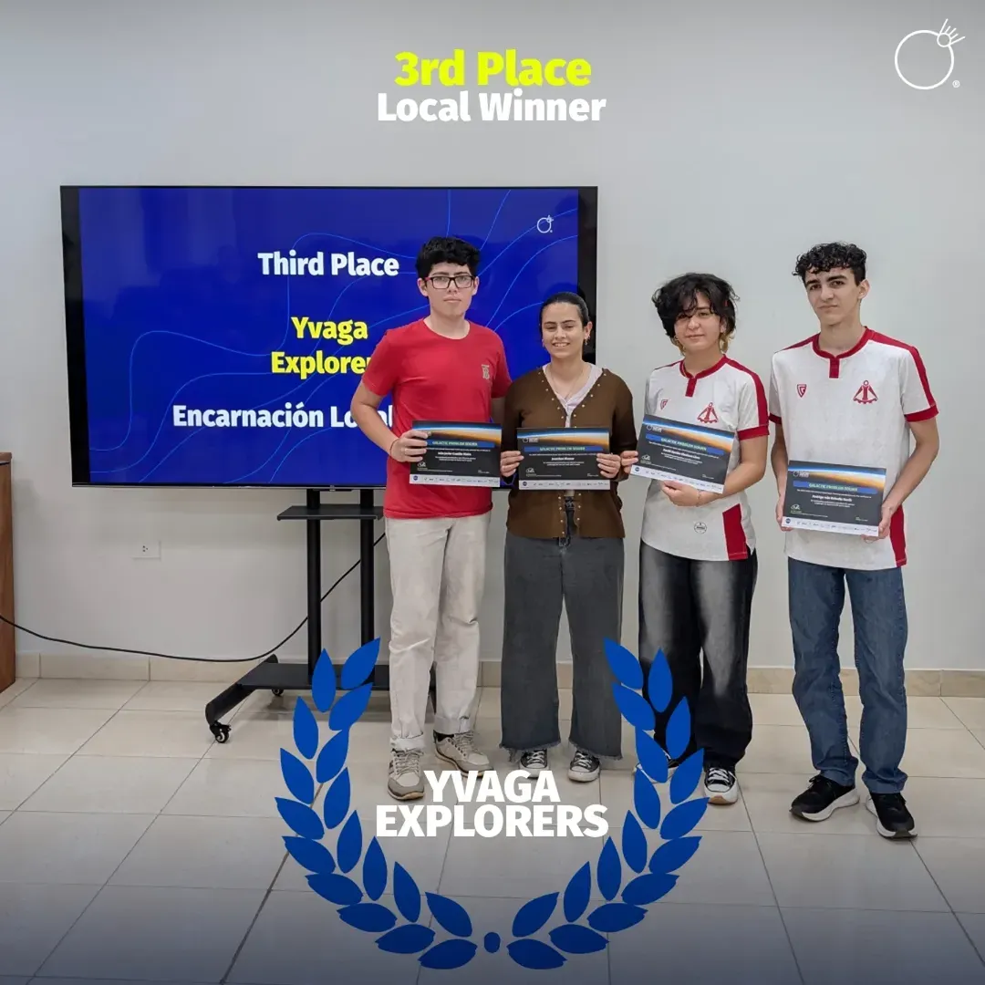 Equipo ganador YVAGA EXPLORERS, 3º LUGAR